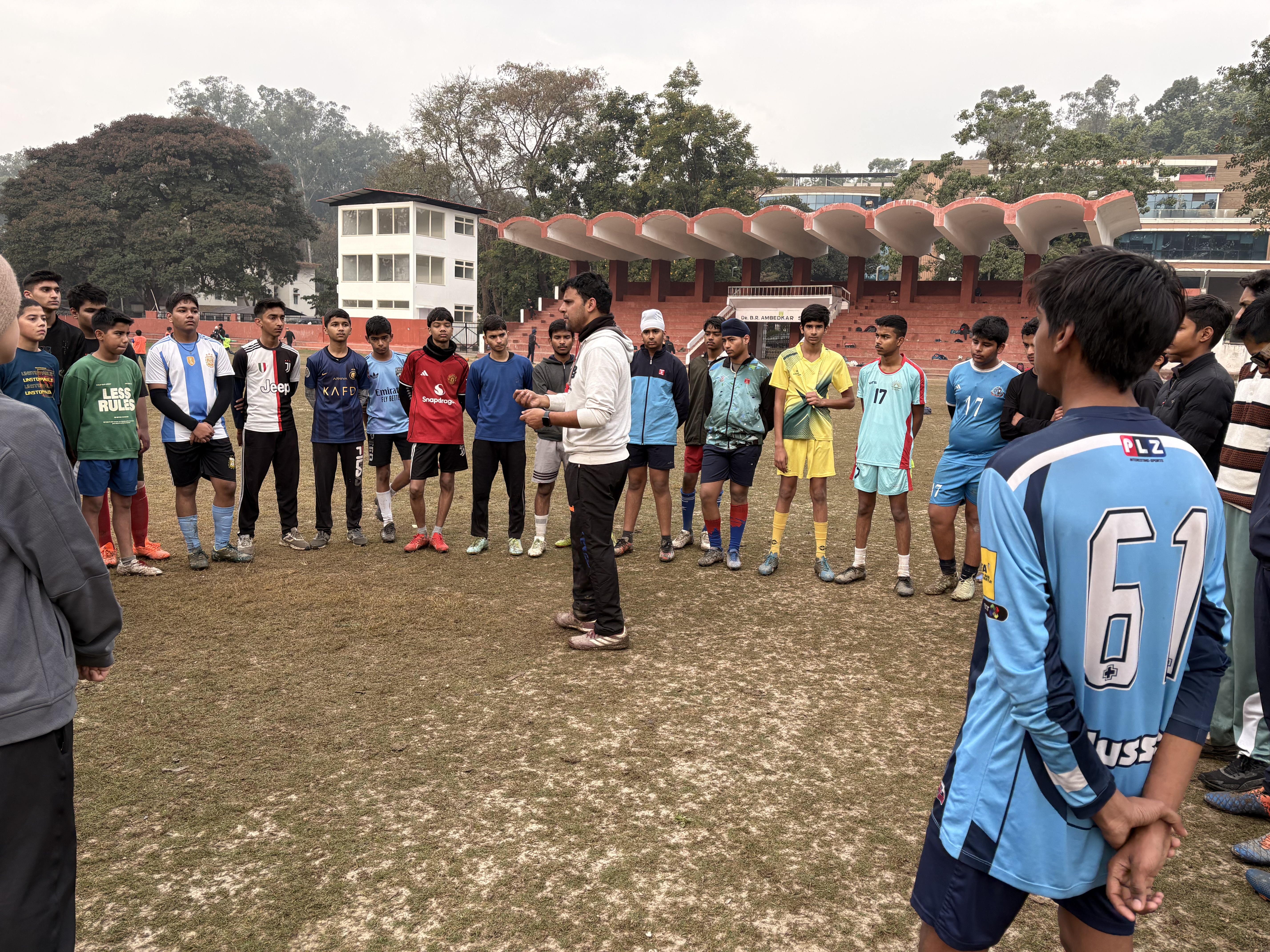 Arun led Winter Football Coaching Camp concludes 